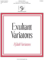 Exultant Variations Handbell sheet music cover